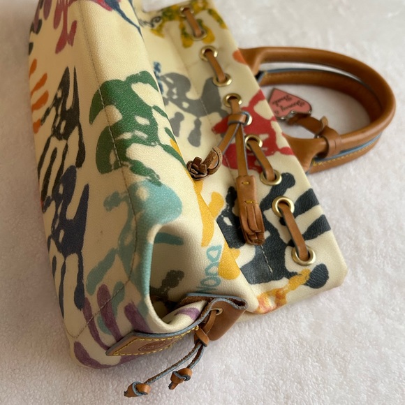 Vintage Dooney & Bourke handprint bag vintage - Picture 7 of 13